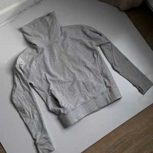 Lululemon Grey Mock/Turtle/Funnel/cowl neck sweater 4 Gray